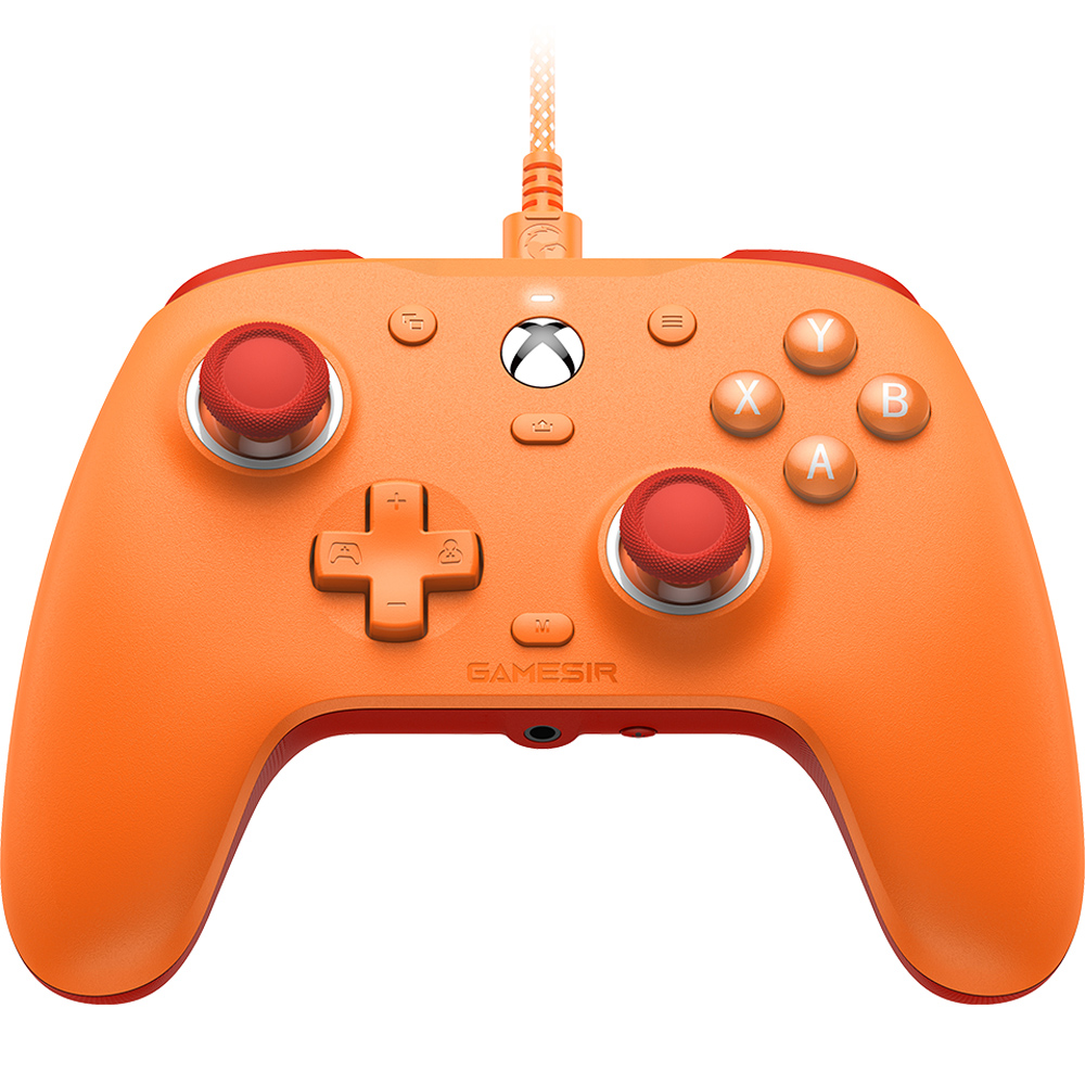 Maximus GameSir G7 SE Vibrant Orange Wired Xbox Game Controller Image 1
