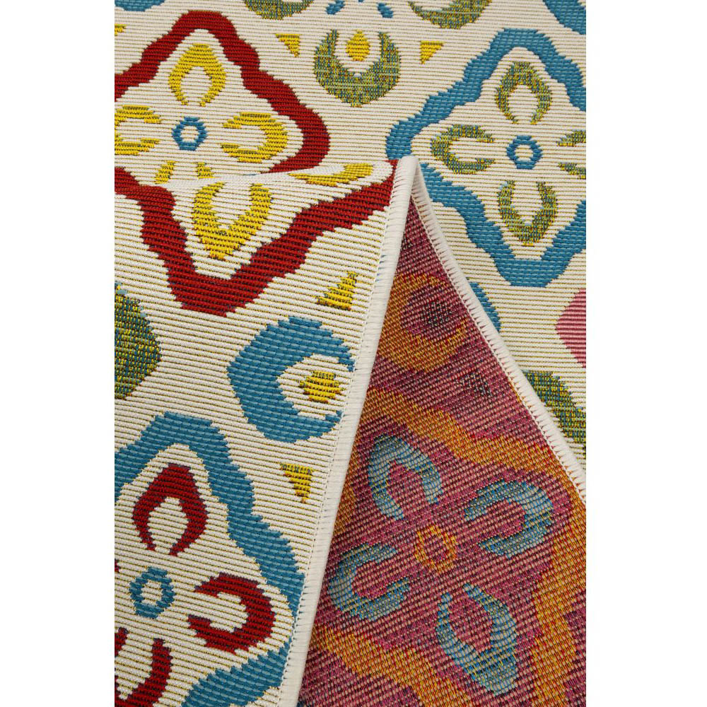 Homemaker Tropico Multicolour Tile Rug 120 x 170cm Image 4