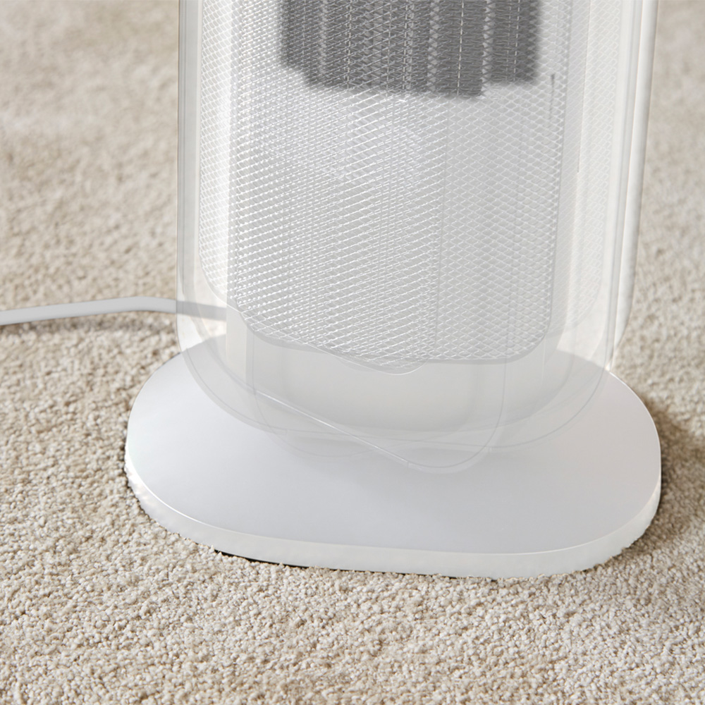 Morphy Richards White Ceramic Tower Fan Heater 2000W Image 8