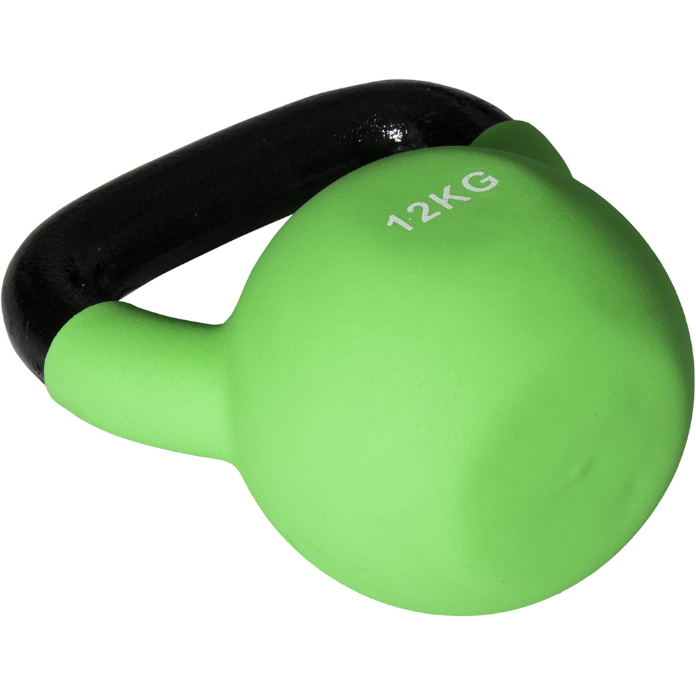 HOMCOM Green Soft Body Kettlebell with Non Slip Handle 12kg Image 3