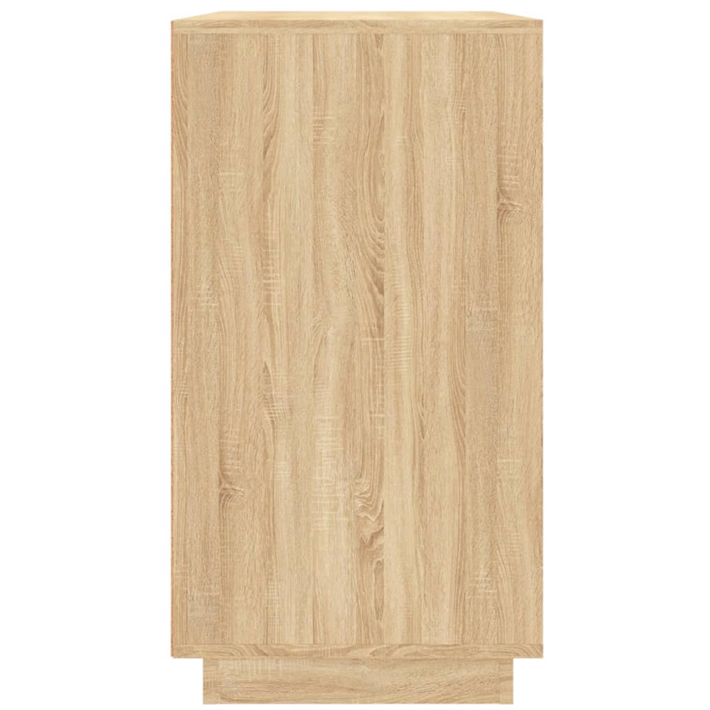 vidaXL 2 Door Sonoma Oak Sideboard Image 5