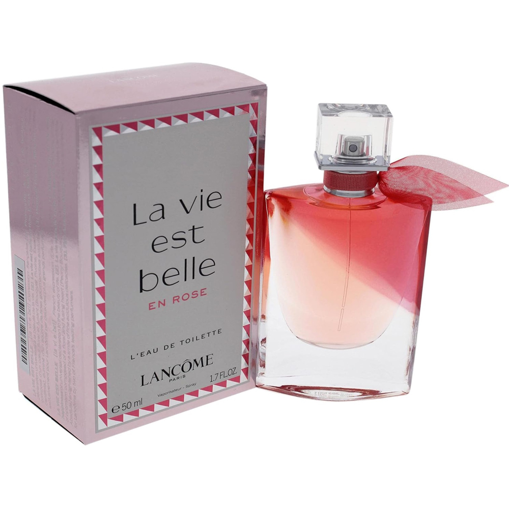 Lancome La Vie Est Belle En Rose For Her Eau De Toilette 50ml Spray Image 5