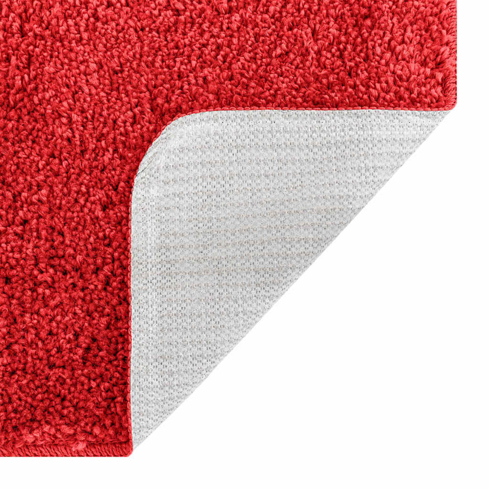 vidaXL Red Anti-Slip Bath Mat 50 x 80cm Image 3