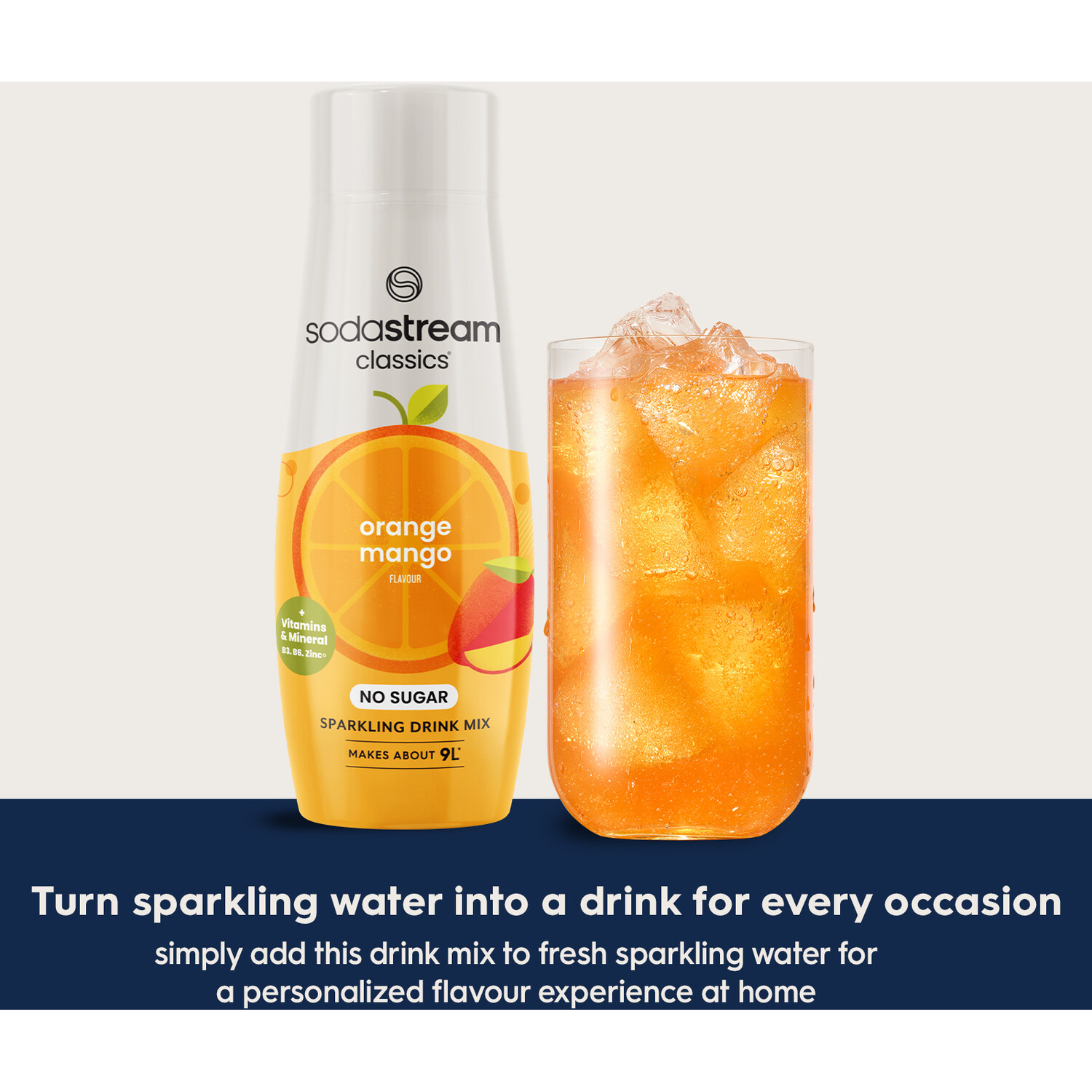 Sodastream Classics Sparkling Drink Mix with VitaminsOrange Mango Image 4