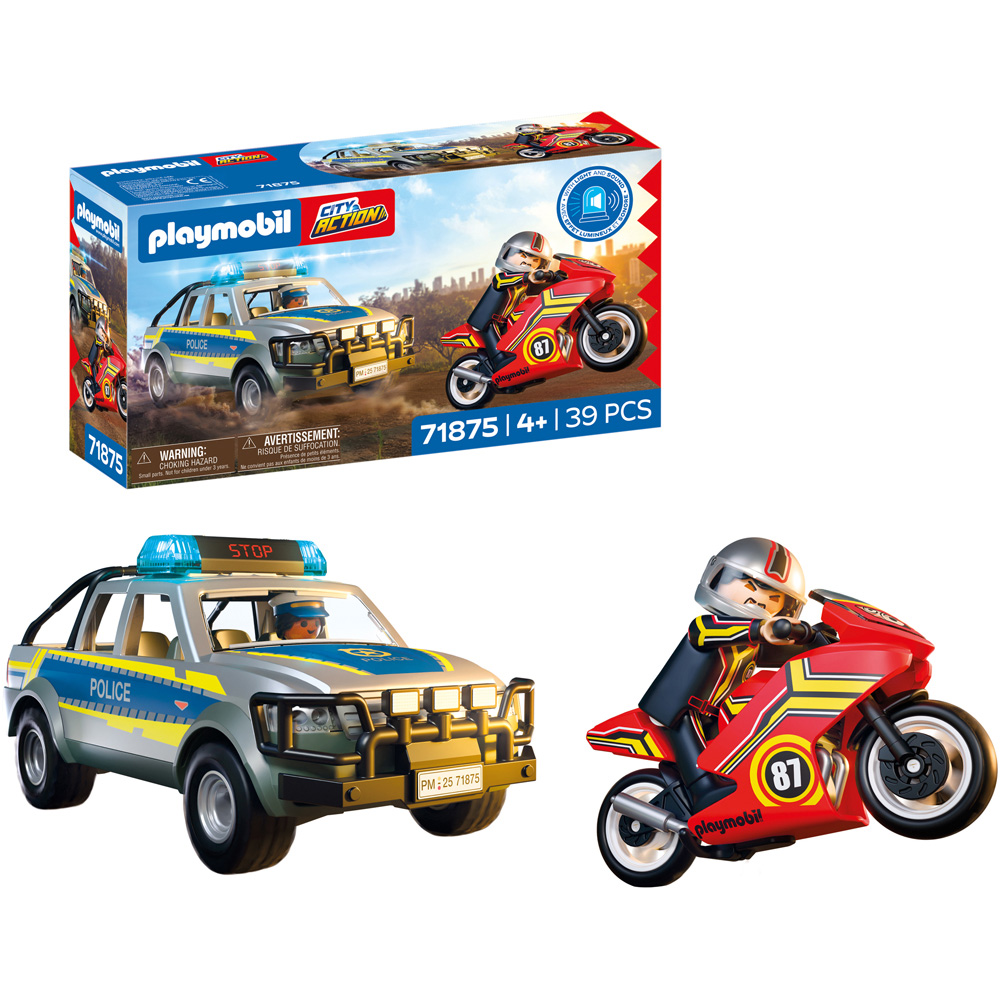 Playmobil Police Chase with Pick-Up Truck Playset Image 3