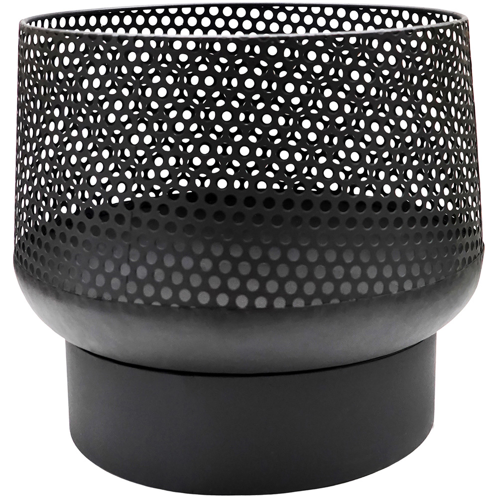 Ivyline Black Buttermere Basket Fire Pit 39 x 40cm Image 1