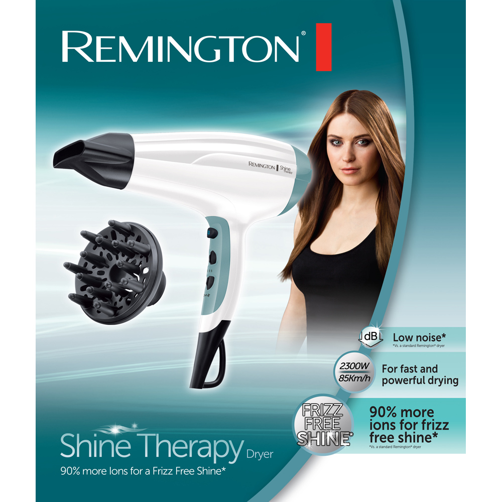 Remington D5216 Shine Therapy Hair Dryer Image 2