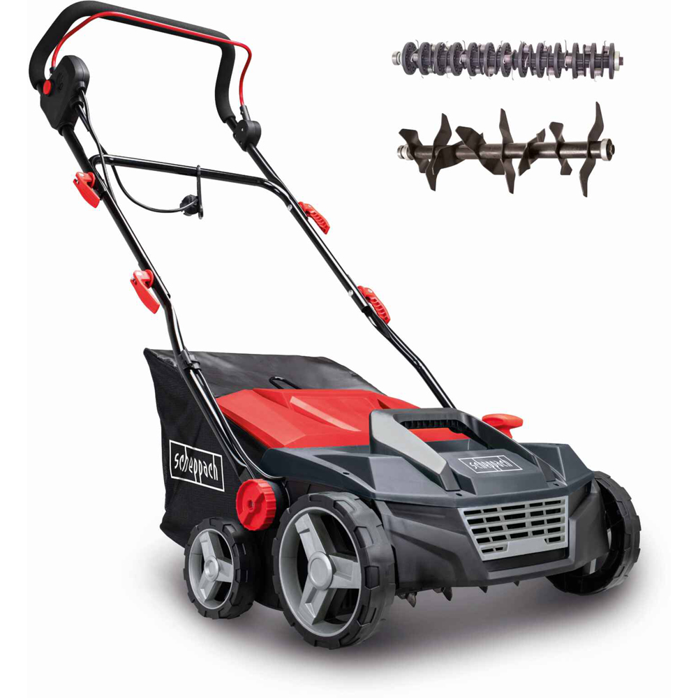 Scheppach SC38 Electric Scarifier with 45L Collection Box 1600W Image 2