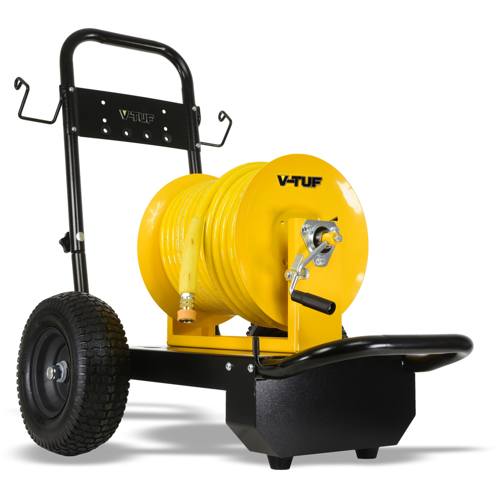 V-TUF tufREEL Super Seried Manual Wind with Yellow tufCOVER Hose and MSQ Connector Kit 50m Image 4