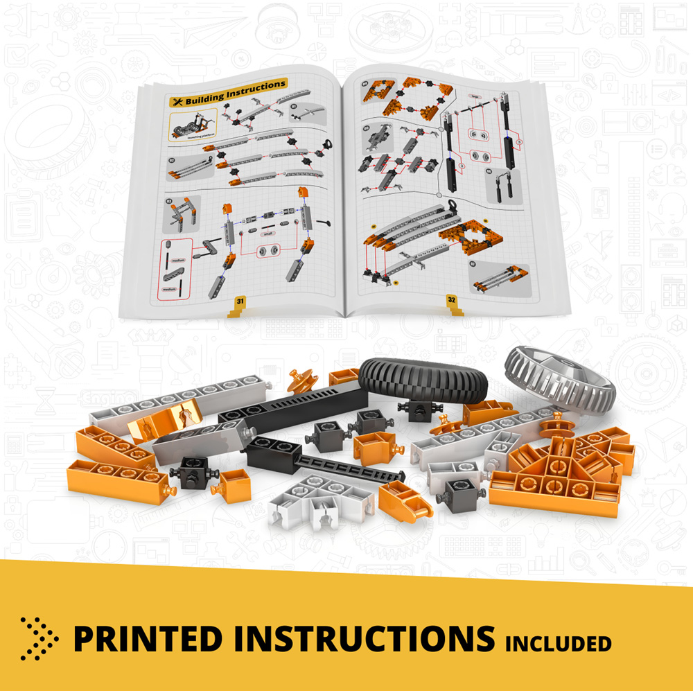 Engino Stem Mechanics Wheels Axles and Inclined Planes 14 Models Set Image 7