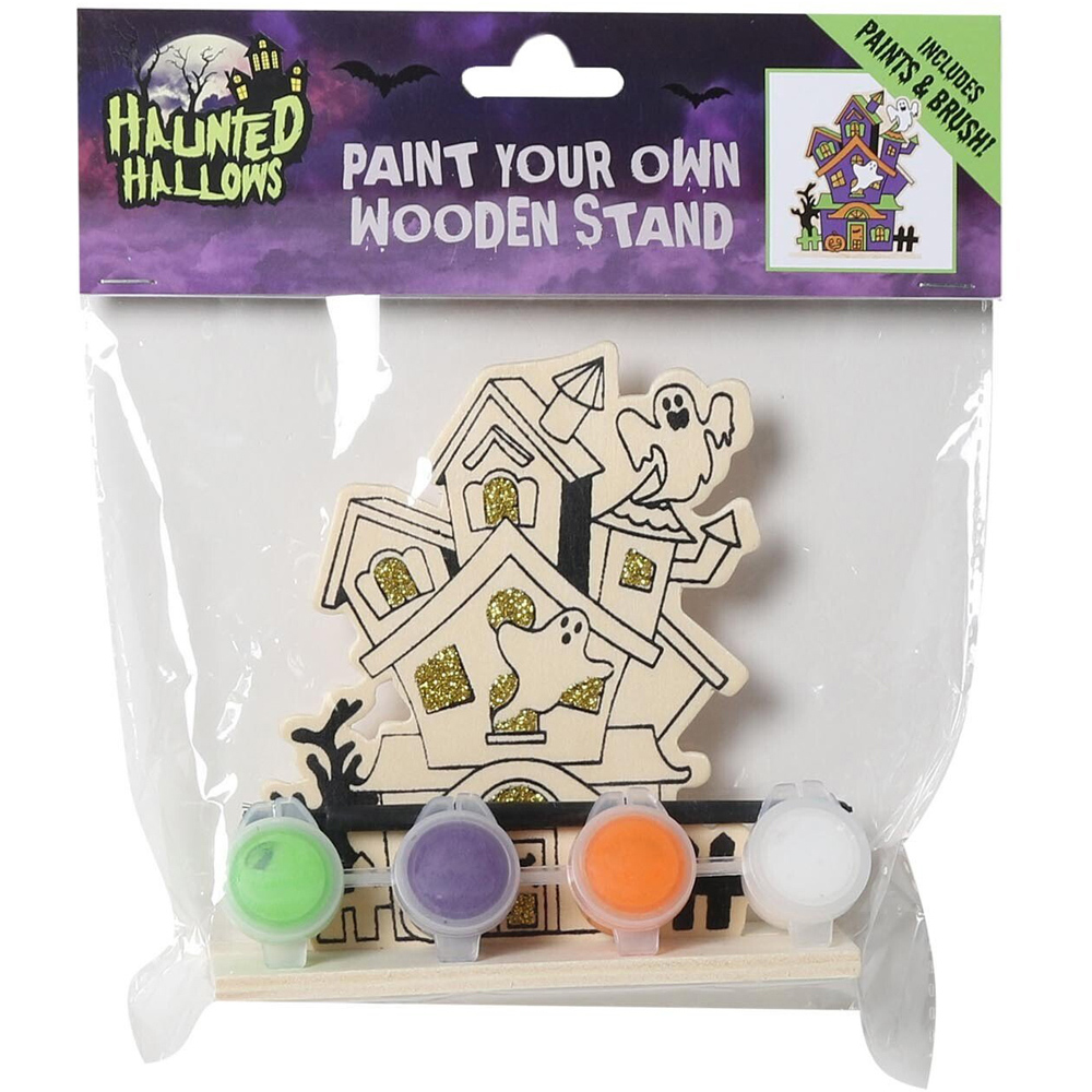 Paint Your Own Halloween Wooden Stand Image 3