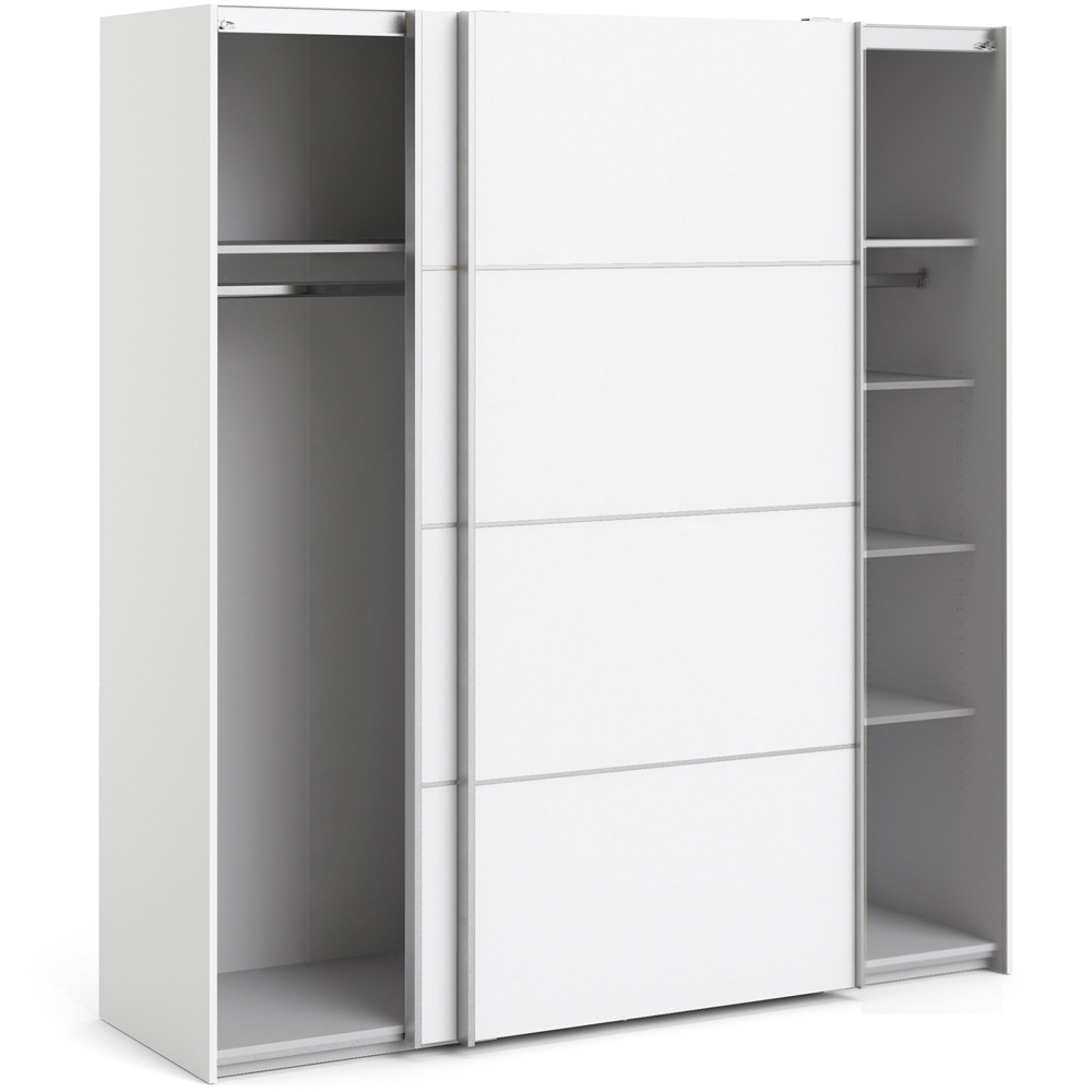 Florence Verona 2 Door White Sliding Wardrobe Image 4