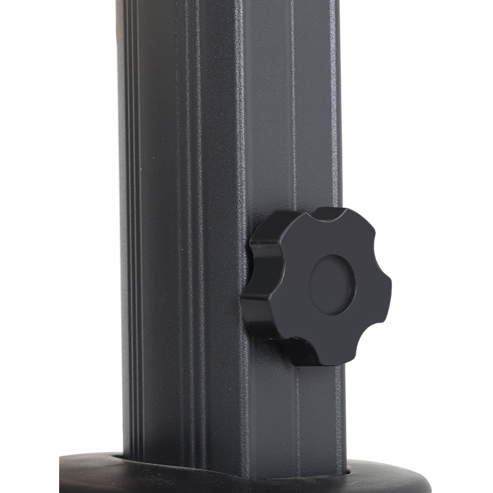 Living and Home Khaki Square Rotating Crank Cantilever Parasol with Reservoir Base 3m Image 4