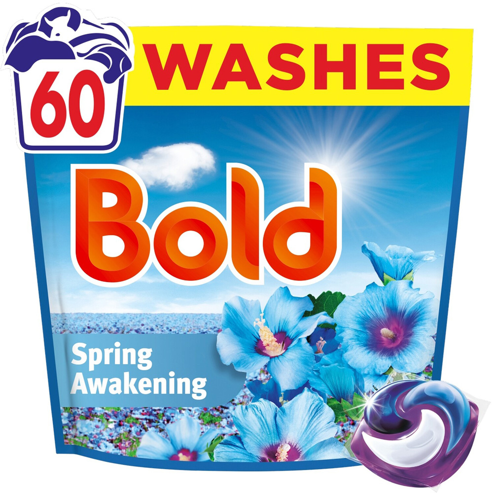 Pack of 60 Bold All in One Laundry Pods Image 2