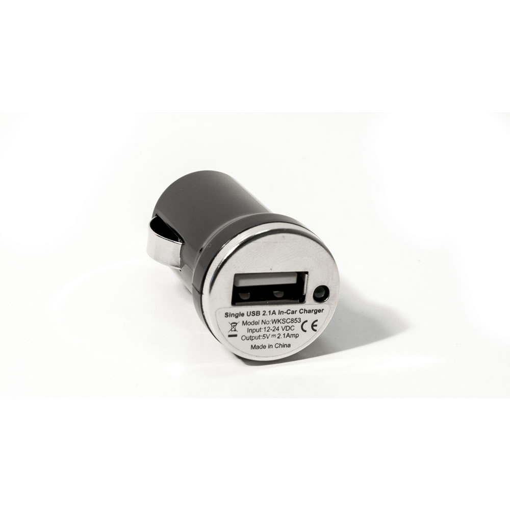 Wilko 2.1A Single USB Car Charger Wilko