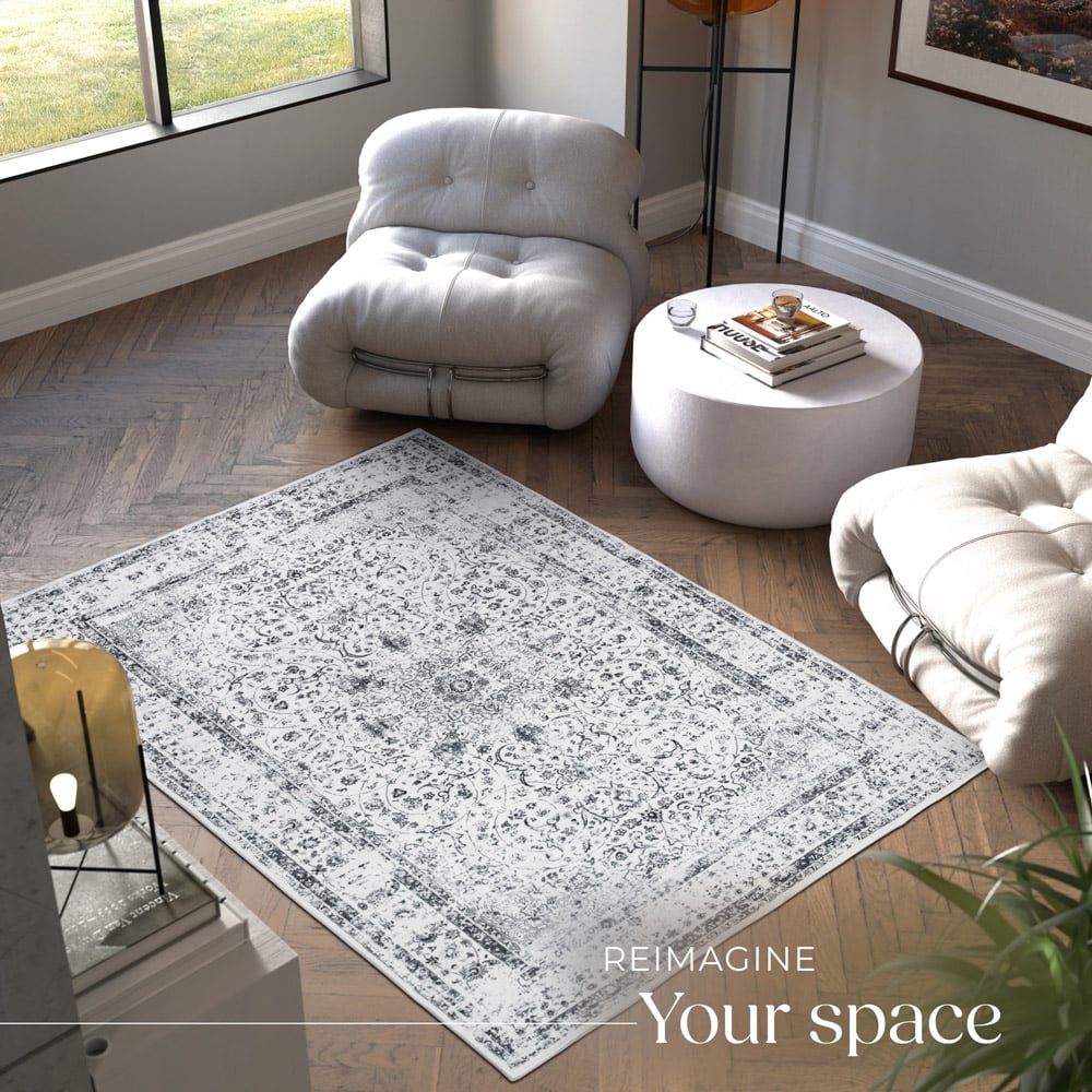 tectake Aliya Washable Rug 230 x 160cm Image 4
