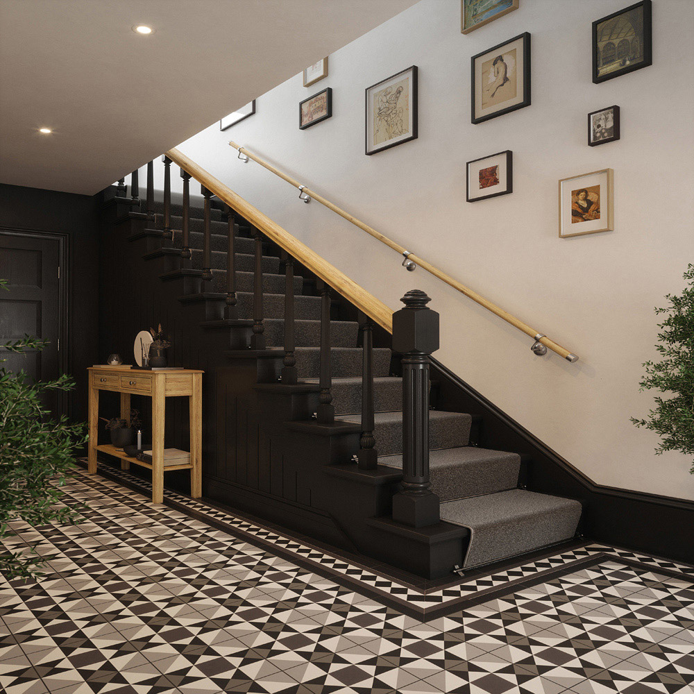 Woodworx Pine Wood Stair Hand Rail Kit 3.6m Image 8