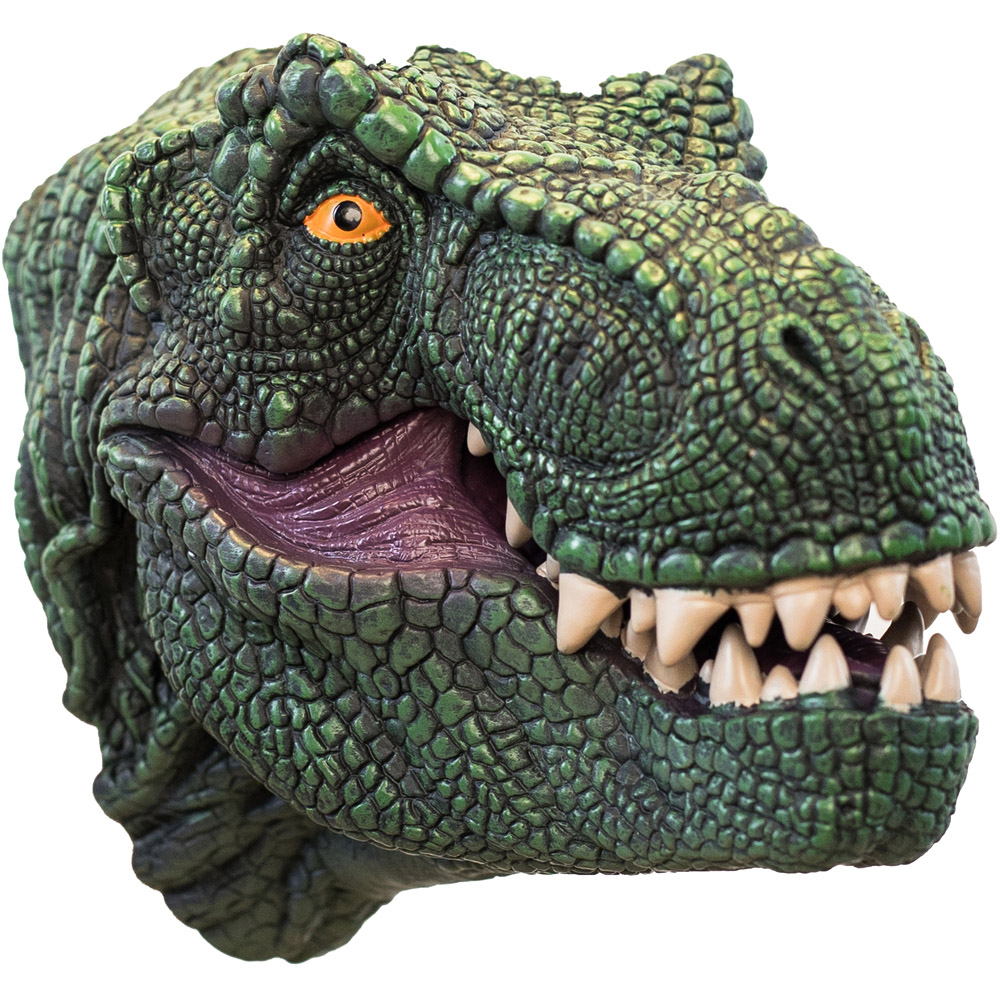 Wild Thingz Green Trex Hand Puppet Image 1