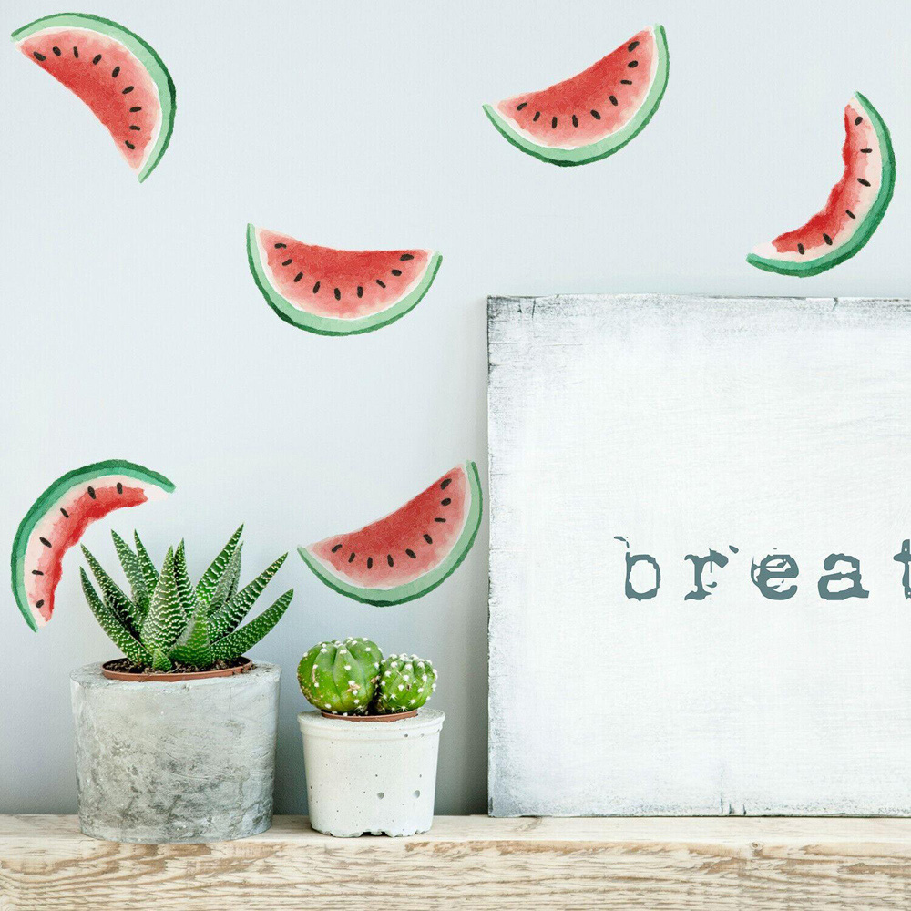 Walplus Kids Watermelon Slices Self Adhesive Wall Stickers Image 3