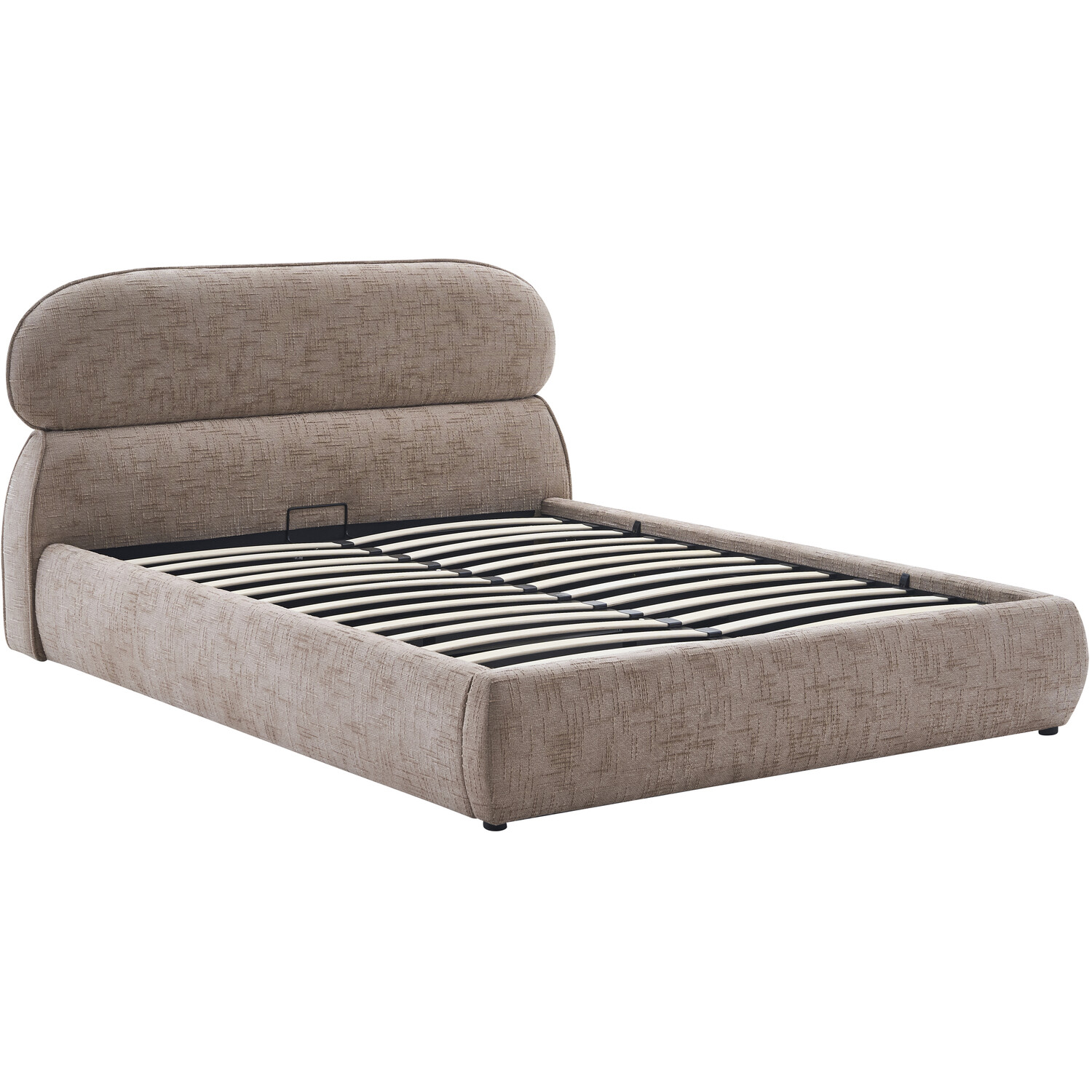 Margot Ottoman Bed Brown Double Image 11