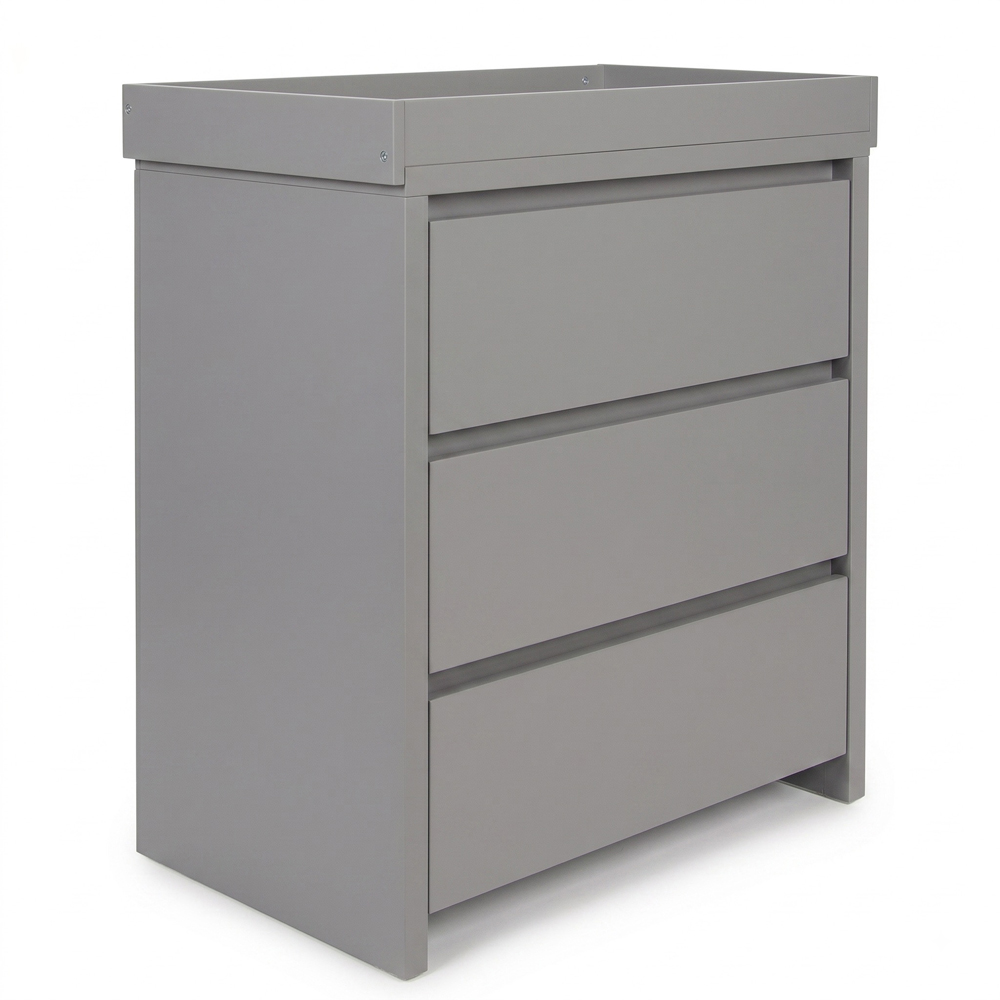 Shefa 880 3 Drawer Grey Kids Changing Unit Image 2