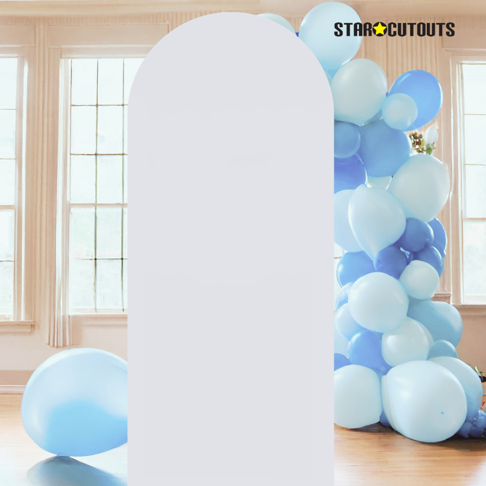 Star Cutouts Silver Blue Sailboard Cardboard Cutout 6.1ft Image 2