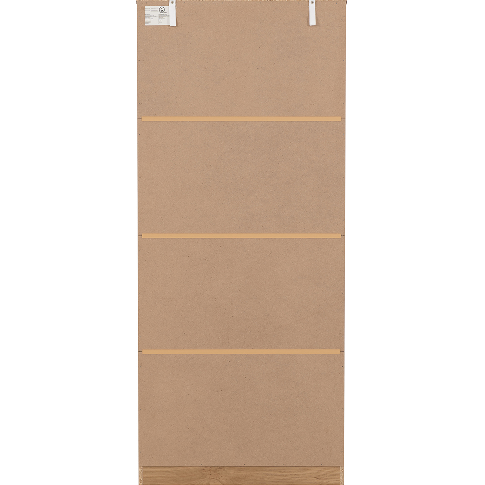 Seconique Dakota 2 Door Oak Effect Wardrobe Image 6