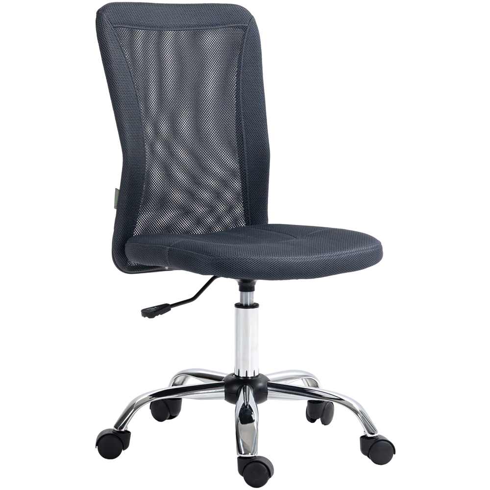 Portland Dark Grey Swivel Office Chair Image 2