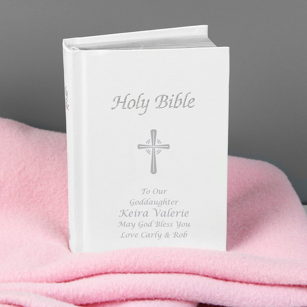 Personalised Memento Personalised Holy Bible Image 4