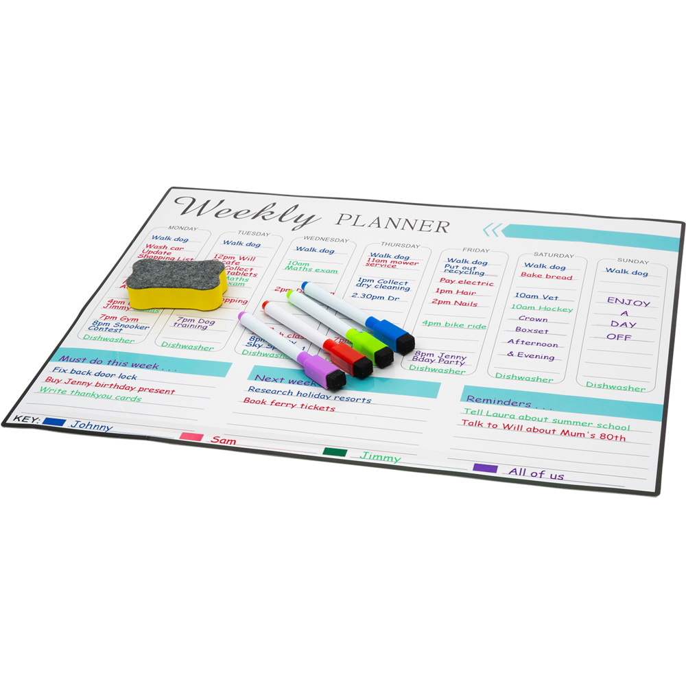 SA Products Weekly Planner Magnetic Whiteboard Image 7
