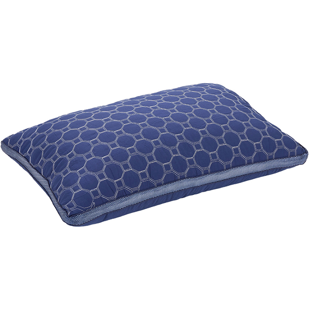 Living and Home Dark Blue Minimalist Pillow Inner 48 x 74cm Image 1