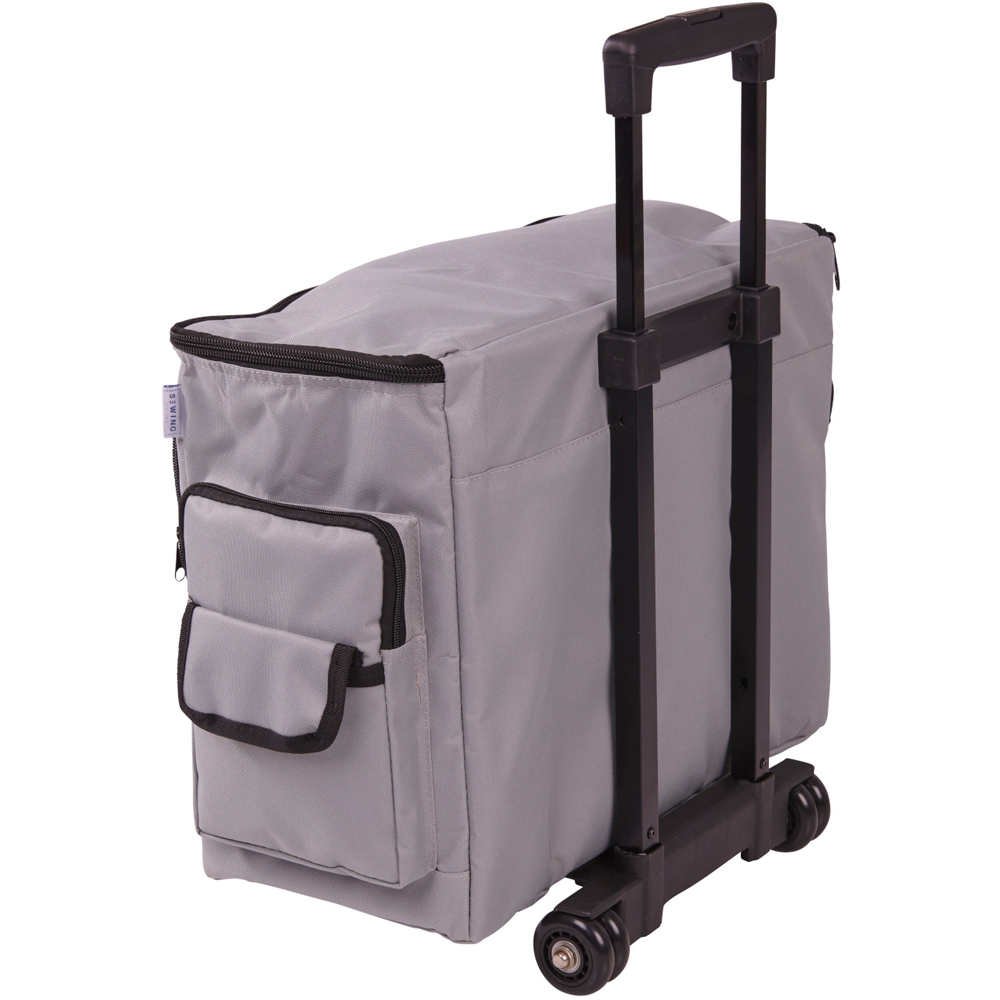 Sewing Online 006105-GREY Grey Sewing Machine Trolley Bag 47 x 38 x 24cm Image 2