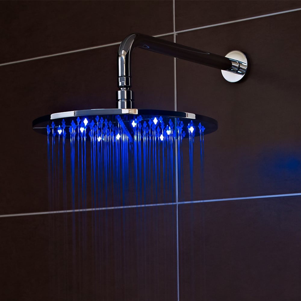 nuie Chrome Round LED Fixed Head Image 4