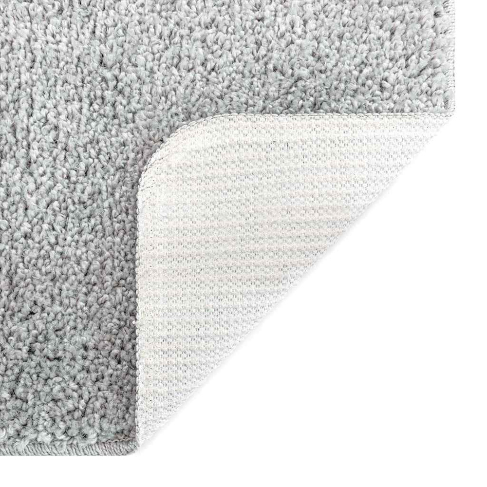 vidaXL Grey Anti-Slip Bath Mat 60 x 90cm Image 3