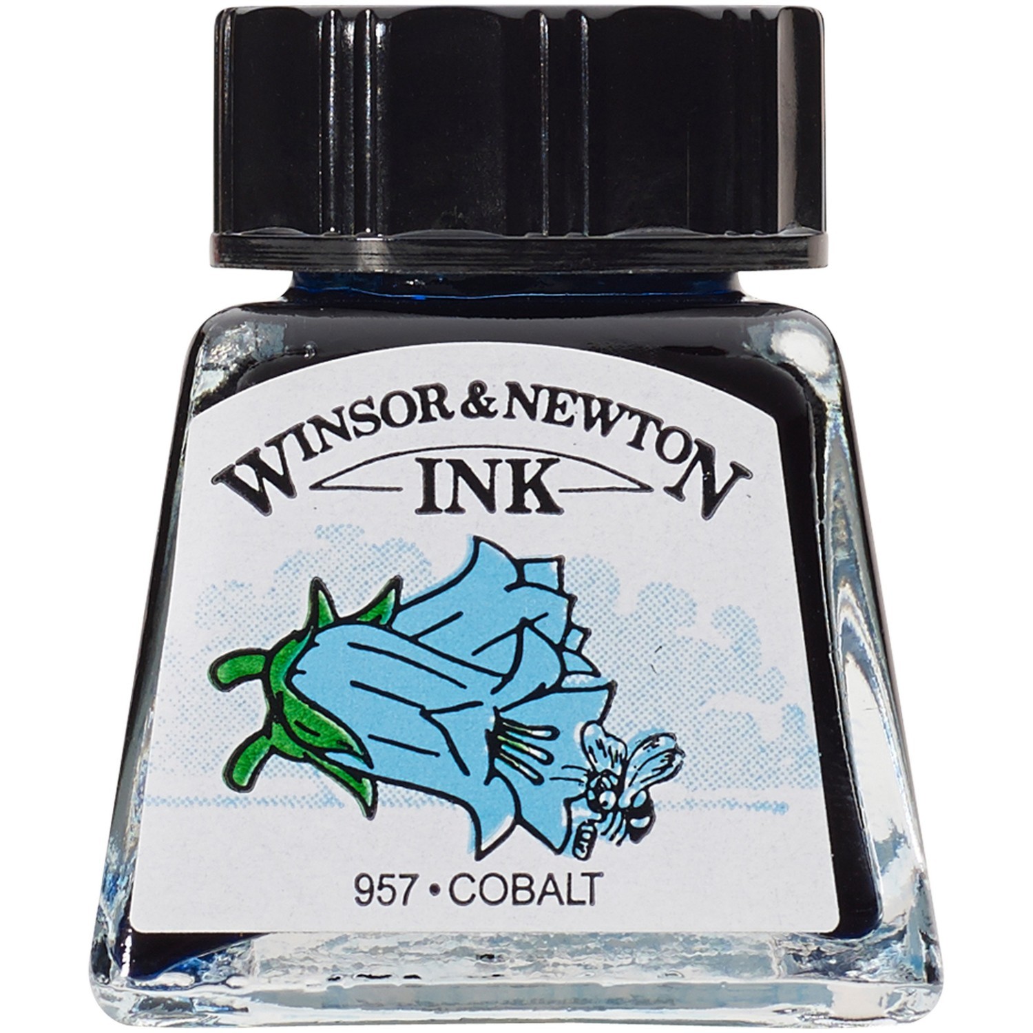 Winsor and Newton 14ml Drawing Ink - Cobalt Image 1