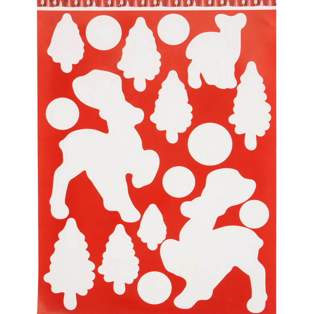 Snowy Window Sticker Selection Image 7