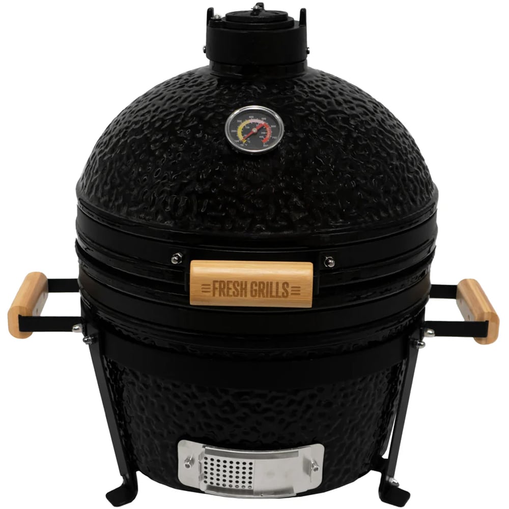 MonsterShop Fresh Grills Midi Charcoal Kamado BBQ Oven 16 inch Image 1
