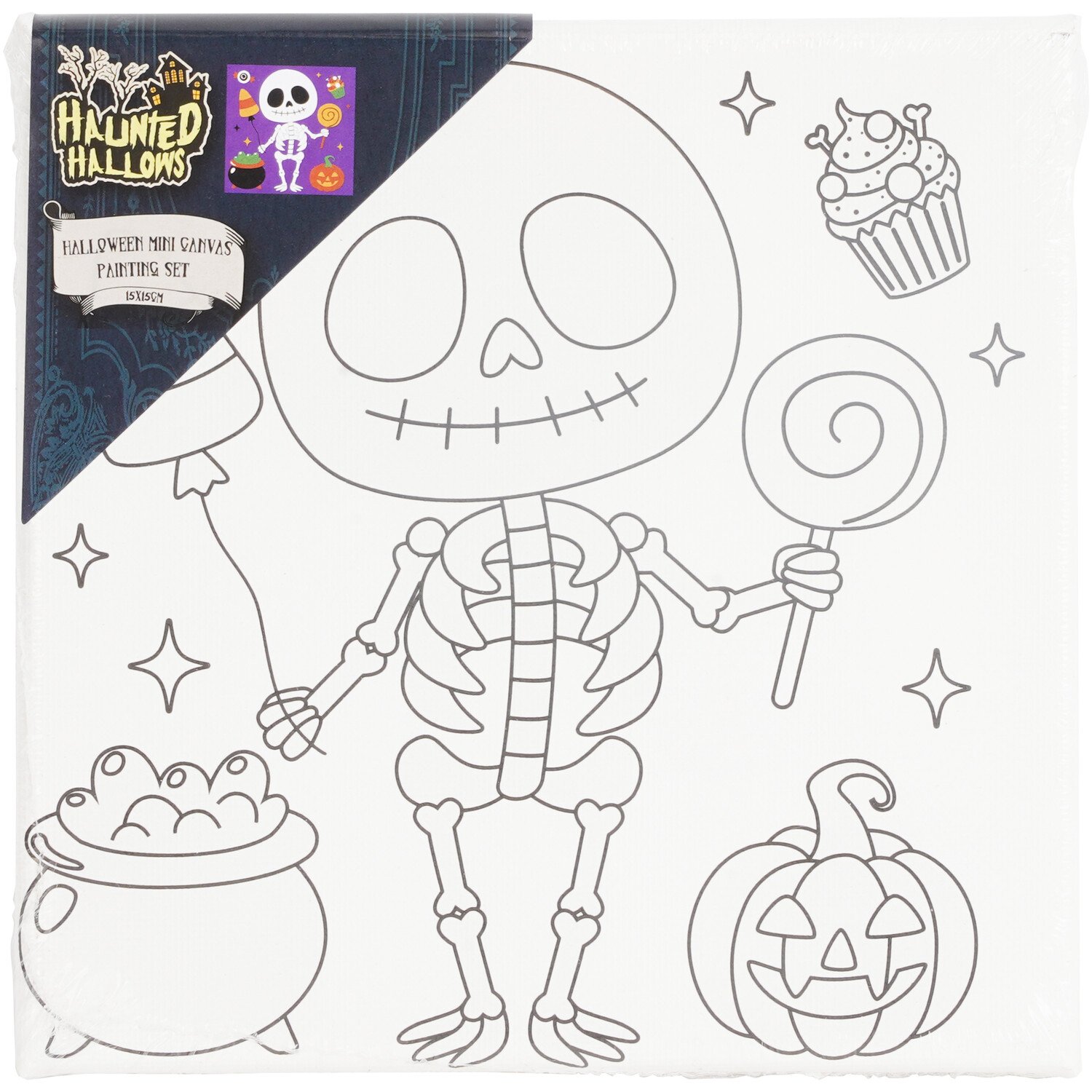 Halloween Mini Canvas Painting Set Image 2