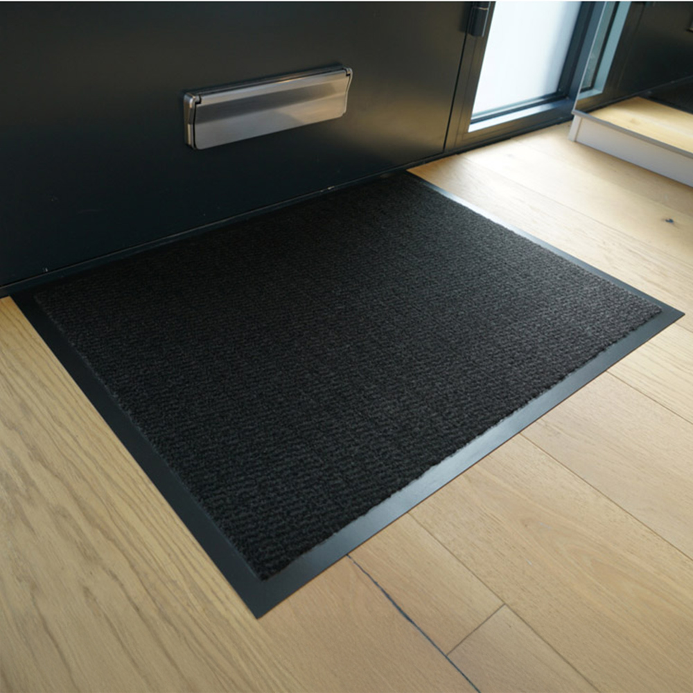 Desire Rugs Charcoal Anti Slip Door Mat 90 x 150cm Image 6
