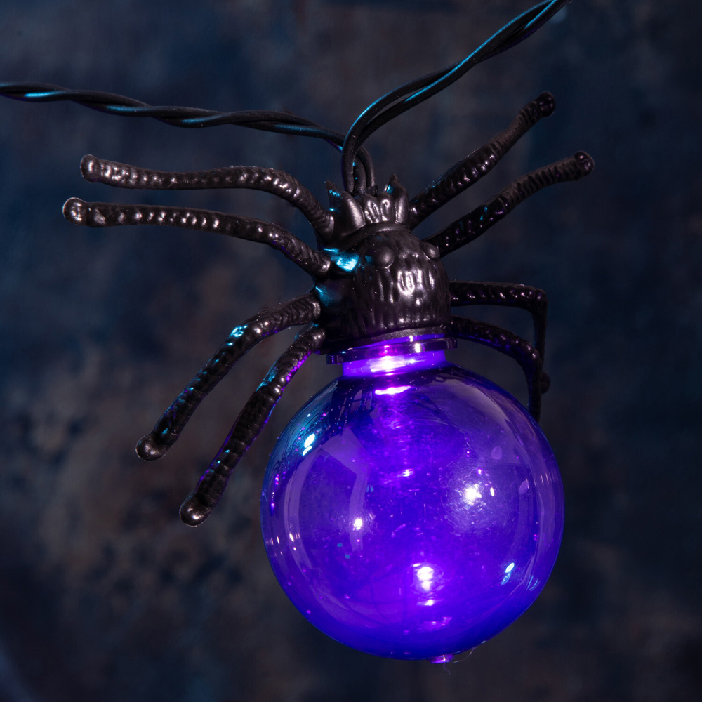 10 LED Spider String Lights | Wilko