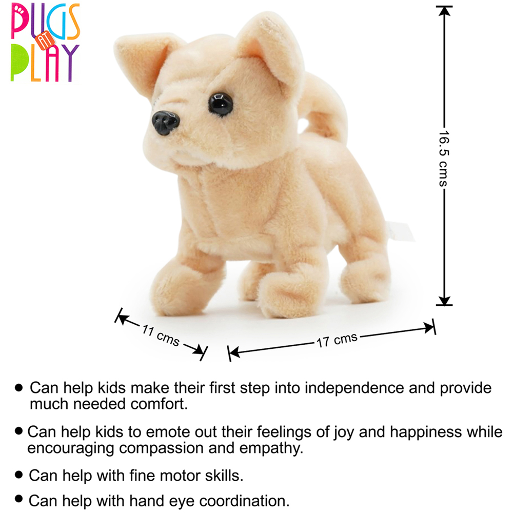 Pugs at Play Chili The Chihuahua Interactive Walking Dog Plush Soft Toy Image 8