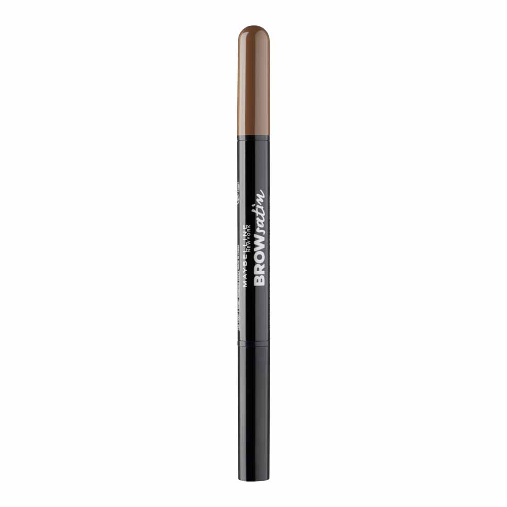 Maybelline Brow Satin Duo Eyebrow Pencil Medium Brown Wilko