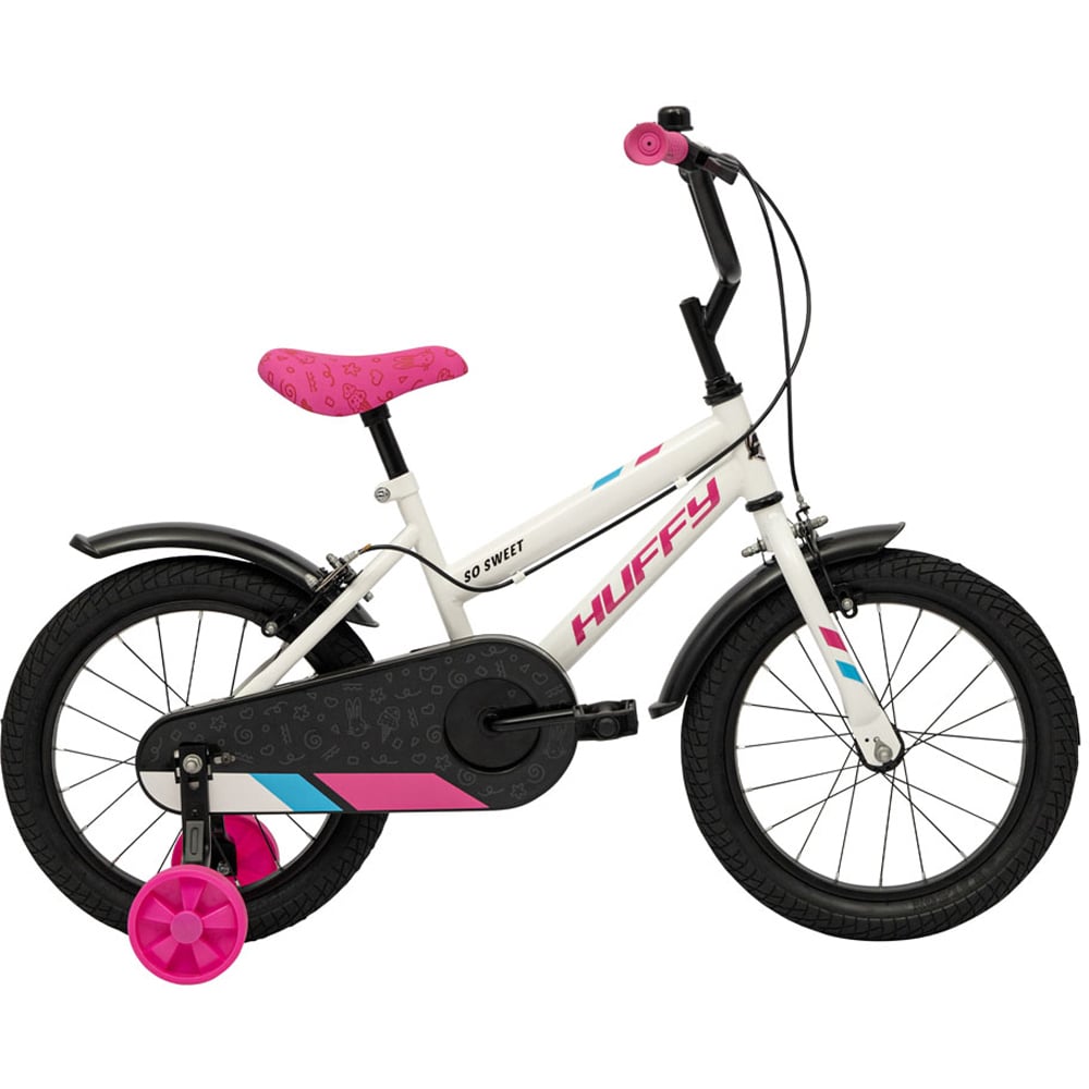 Huffy So Sweet 21815W Gloss White Single Speed 16 inch Kids Bike Image 2