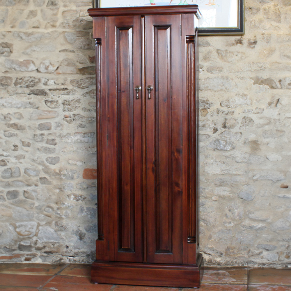 Baumhaus La Roque 2 Door CD and DVD Storage Cabinet Image 1