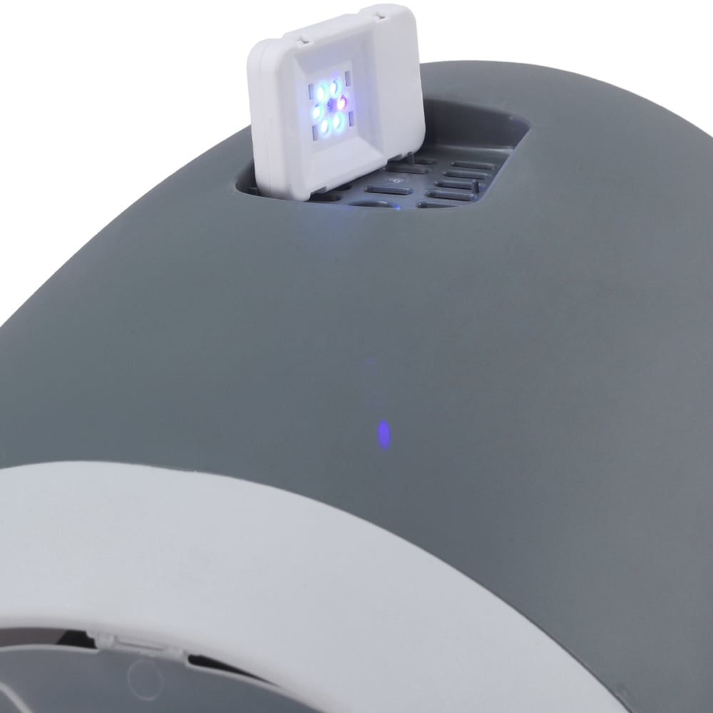 H&O Direct Grey Cat Litter Box with UV Steriliser Lamp 36 x 35 x 50cm Image 3