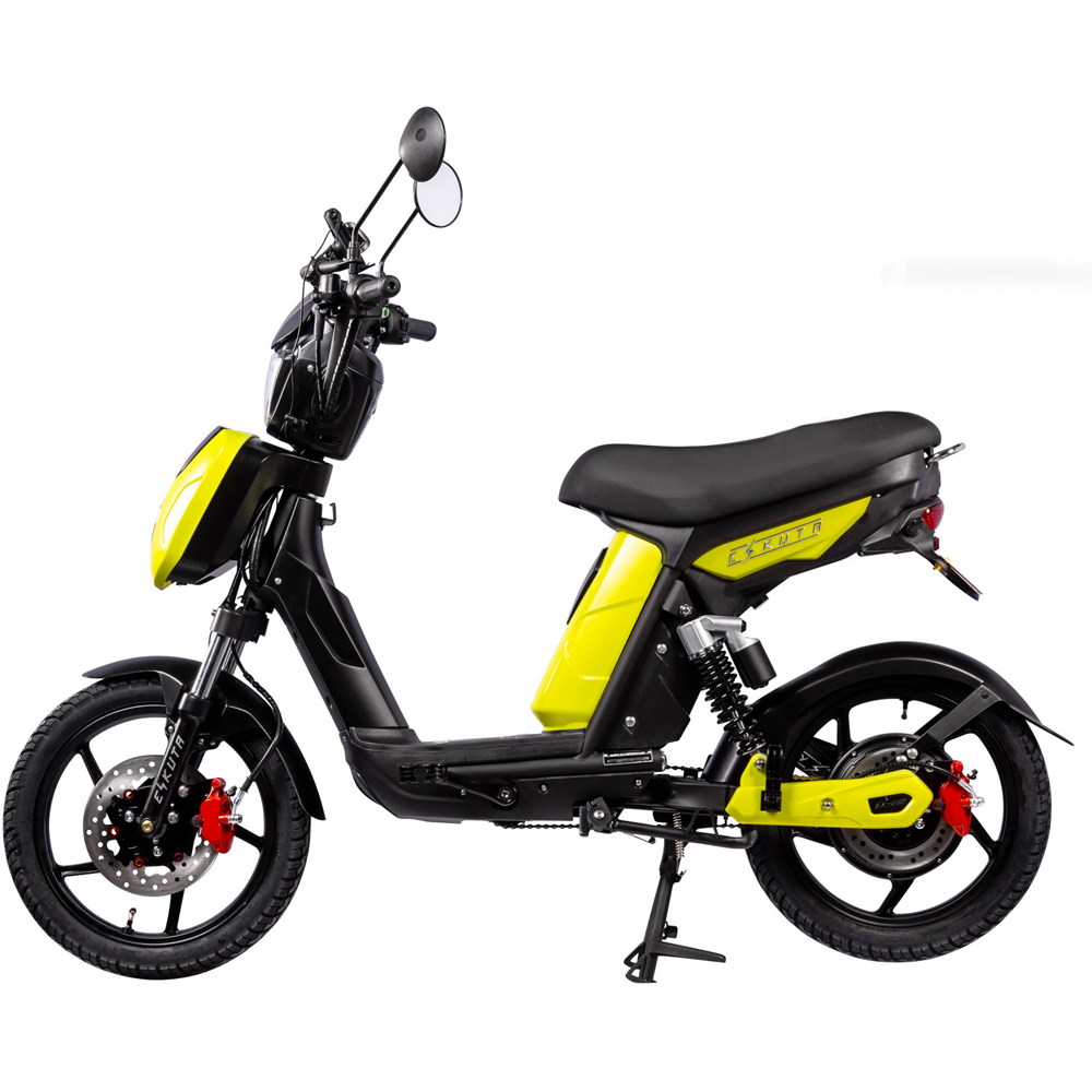 Eskuta SX-250 Explorer Matte Acid Yellow Electric Bike 48V Image 3