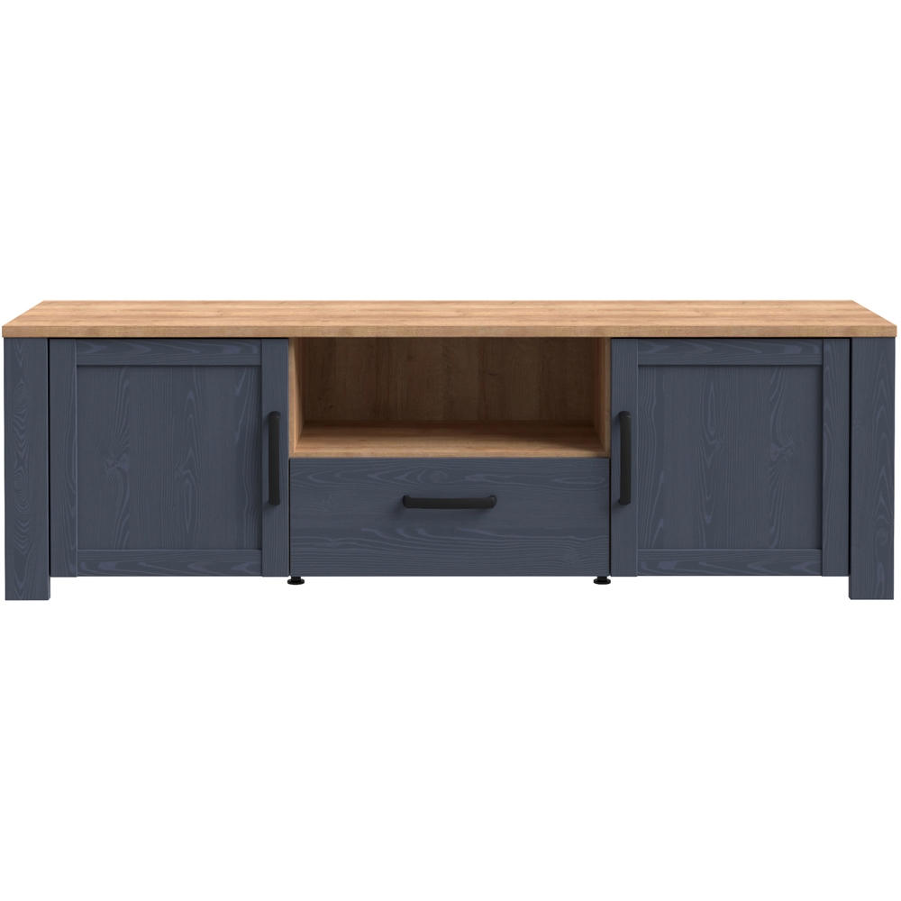 Furniture To Go Bohol 2 Door LED Navy TV Unit Image 3