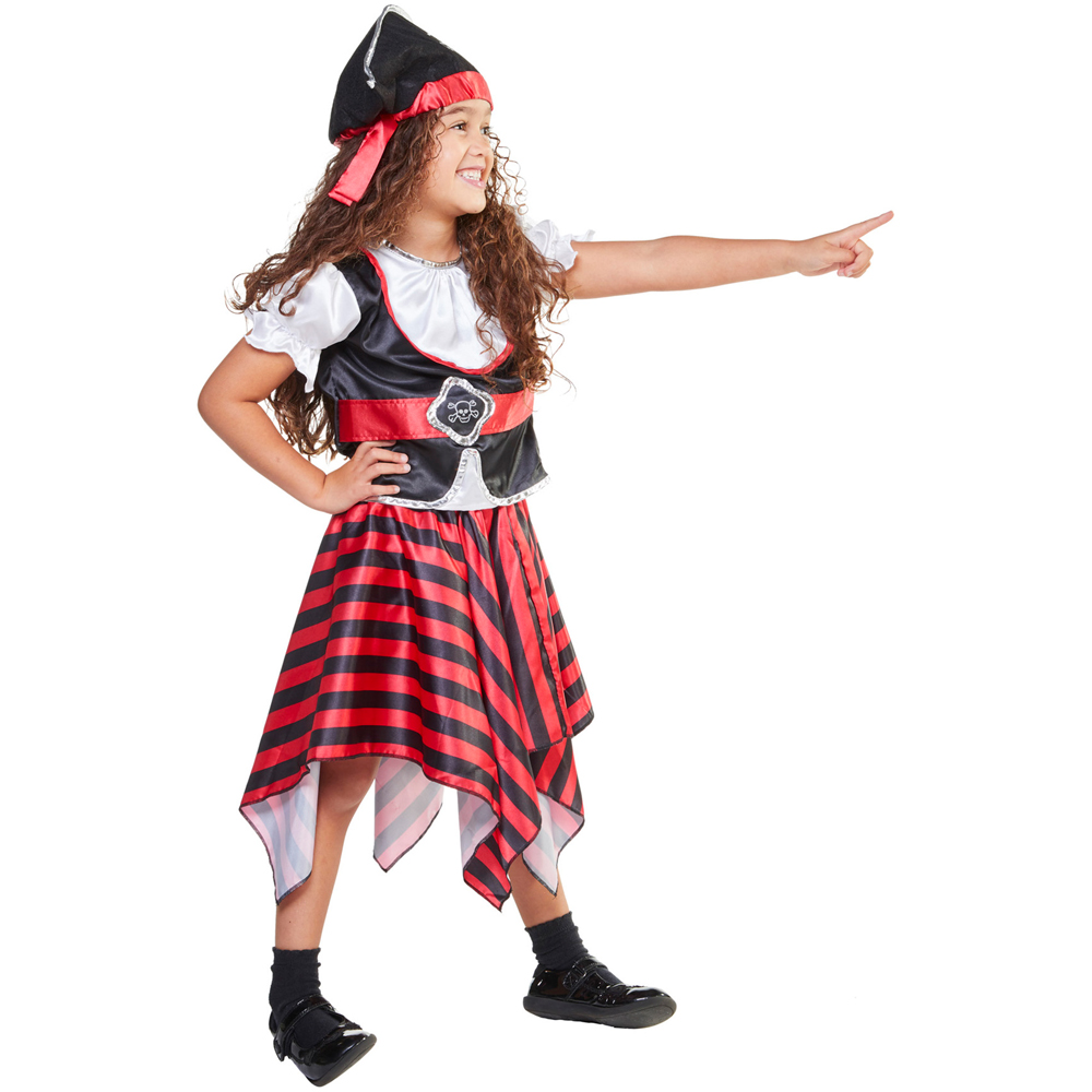 Rubies Pirate Girl Costume Age 5 to 6 Years Image 2