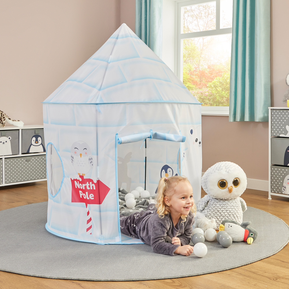 Liberty House Toys Kids Arctic Play Tent and Play Mat Set Image 4