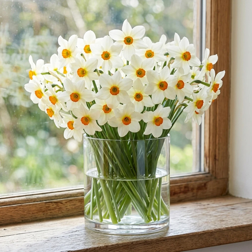 Thompson and Morgan Narcissus Viridi 2 Autumn Planting Bulb 16 Pack Image 3